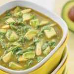 Watercress-avocado soup